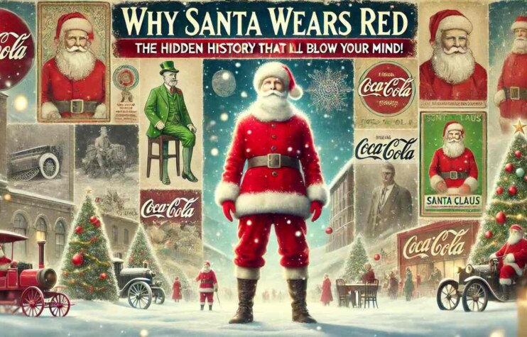 Why Santa Wears Red: The Hidden History That Will Blow Your Mind!